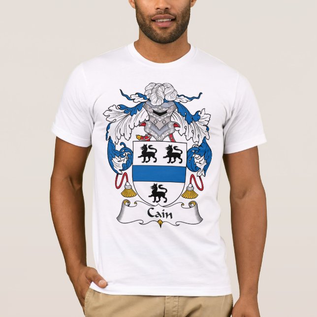 Camiseta Crista da família de Cain (Frente)