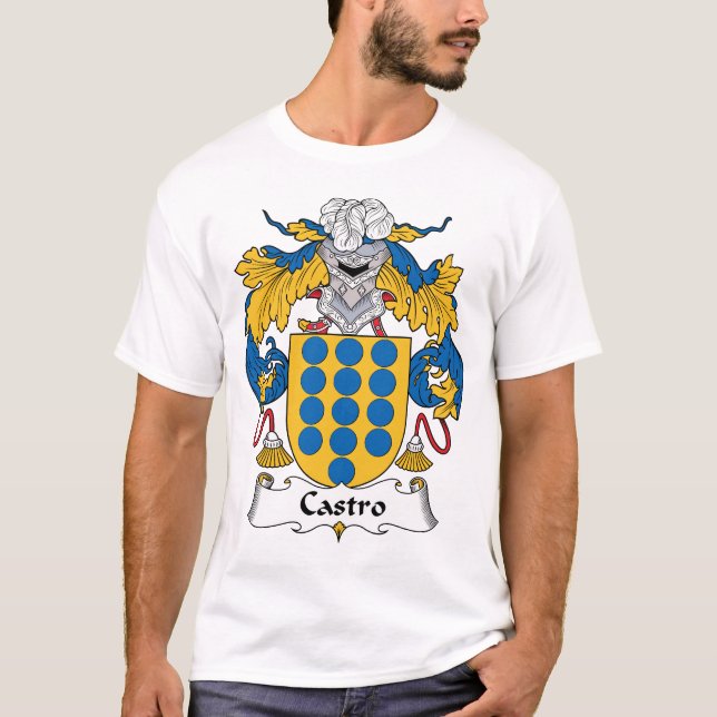 Camiseta Crista da família de Castro (Frente)