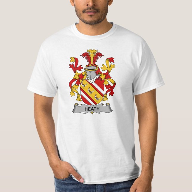 Camiseta Crista da família de charneca (Frente)