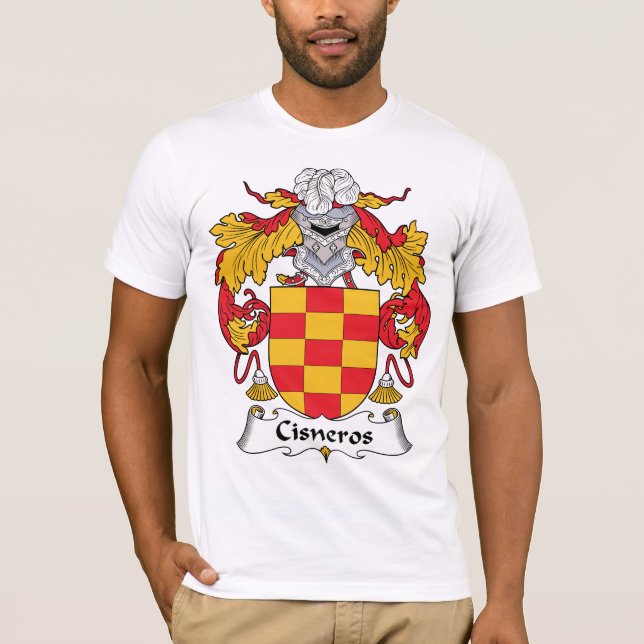 Camiseta Crista da família de Cisneros (Frente)