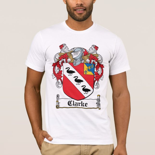 Camiseta Crista da família de Clarke (Frente)