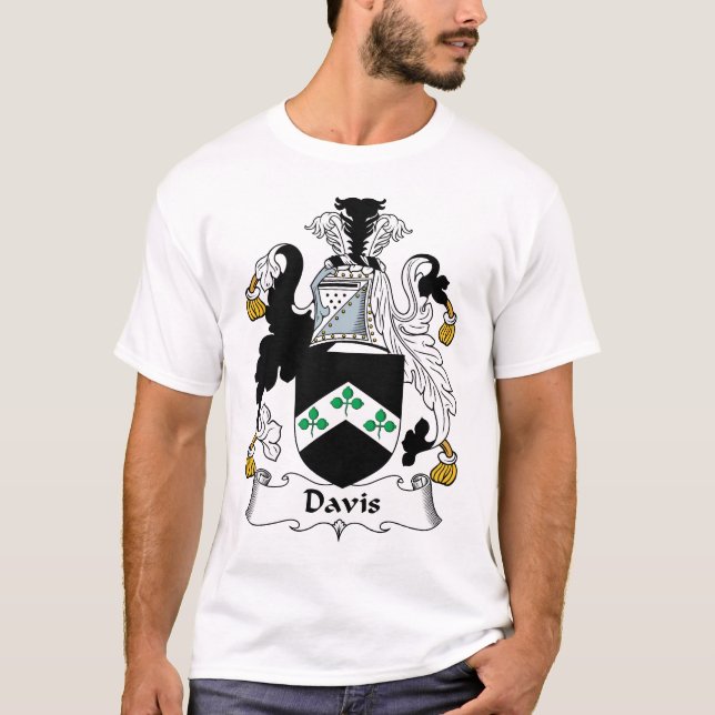 Camiseta Crista da família de Davis (Frente)
