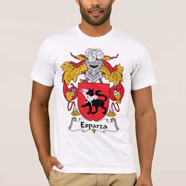 Camiseta Crista da família de Esparza (Frente)