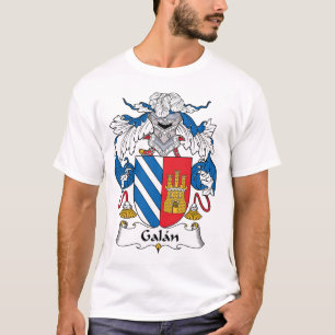 Camiseta Crista da família de Galan