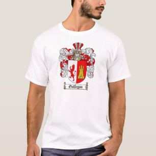 CAMISETA CRISTA DA FAMÍLIA DE GALLEGOS - BRASÃO DE GALLEG