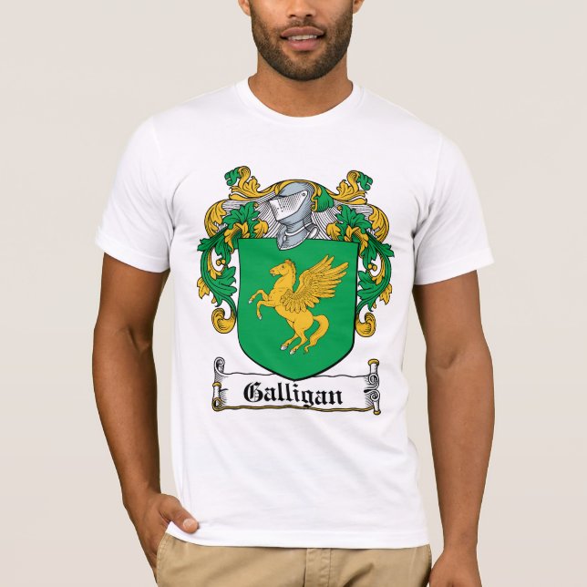 Camiseta Crista da família de Galligan (Frente)