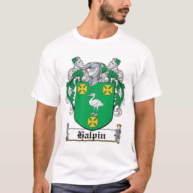 Camiseta Crista da família de Halpin (Frente)