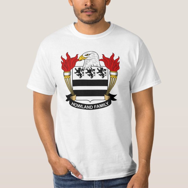 Camiseta Crista da família de Howland (Frente)