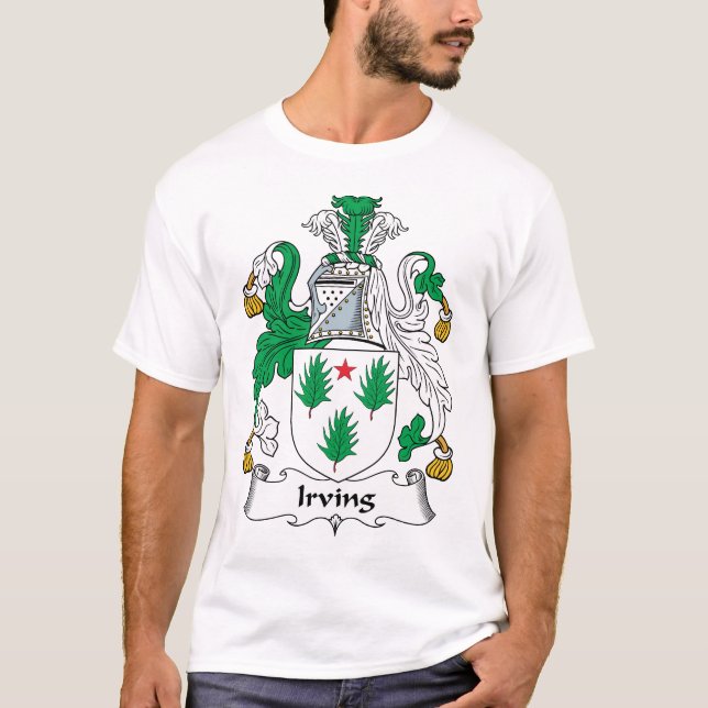 Camiseta Crista da família de Irving (Frente)