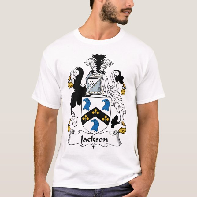 Camiseta Crista da família de Jackson (Frente)