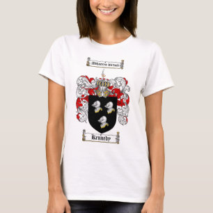 CAMISETA CRISTA DA FAMÍLIA DE KENNEDY - BRASÃO DE KENNEDY