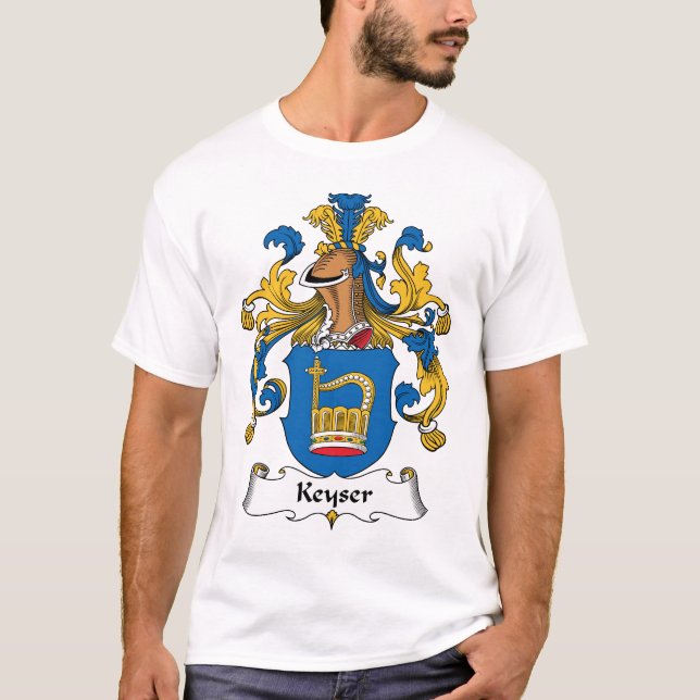 Camiseta Crista da família de Keyser (Frente)