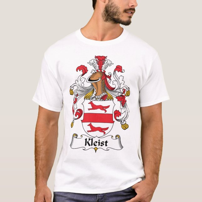 Camiseta Crista da família de Kleist (Frente)