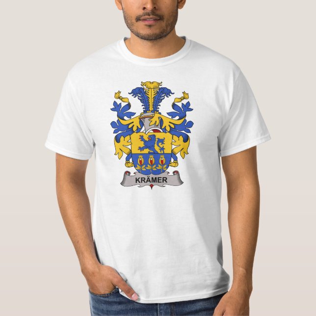 Camiseta Crista da família de Kramer (Frente)