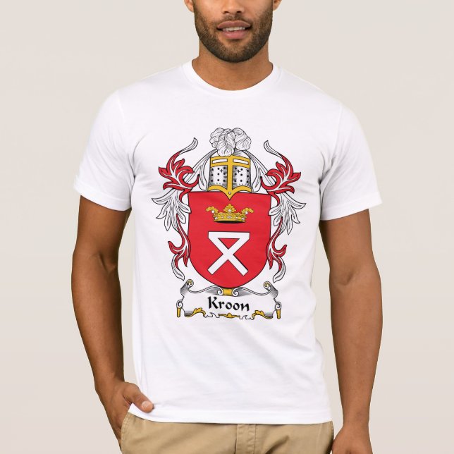 Camiseta Crista da família de Kroon (Frente)