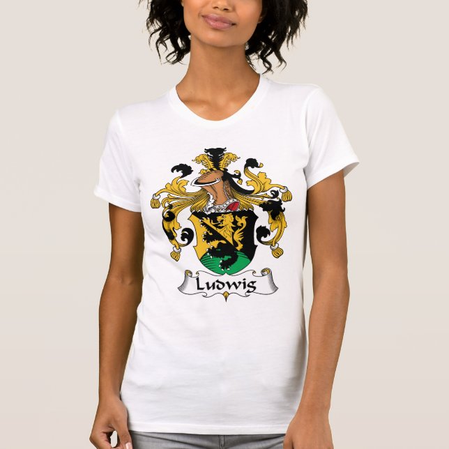 Camiseta Crista da família de Ludwig (Frente)
