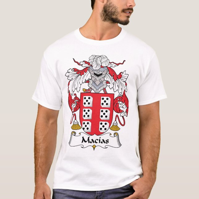 Camiseta Crista da família de Macias (Frente)