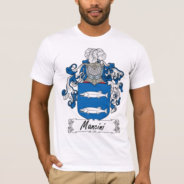 Camiseta Crista da família de Mancini (Frente)