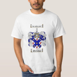 Camiseta Crista da família de McCallum - brasão de McCall