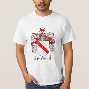 Camiseta Crista da família de Mcfadden - brasão de Mcfadd