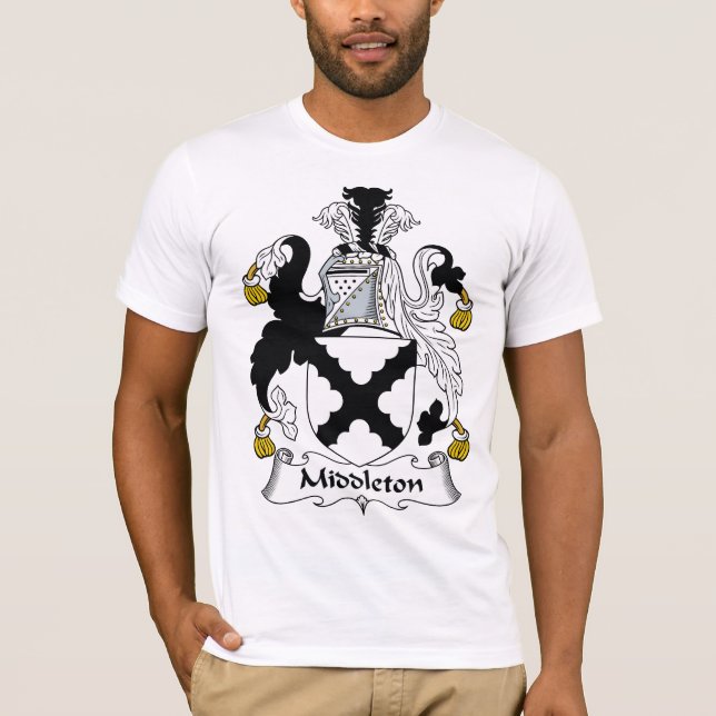 Camiseta Crista da família de Middleton (Frente)