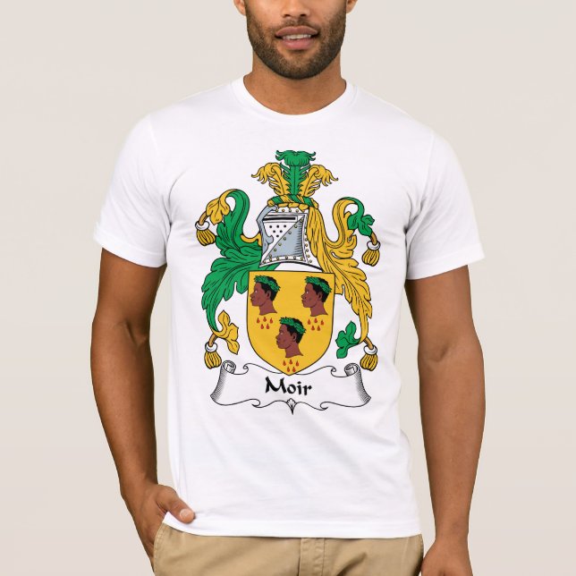 Camiseta Crista da família de Moir (Frente)