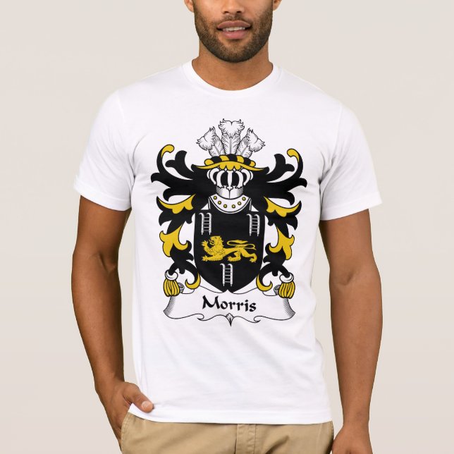 Camiseta Crista da família de Morris (Frente)