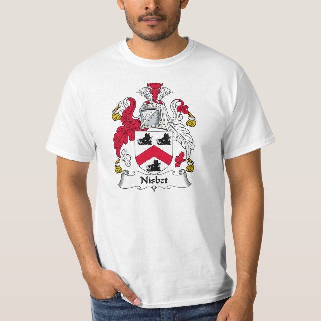 Camiseta Crista da família de Nisbet (Frente)
