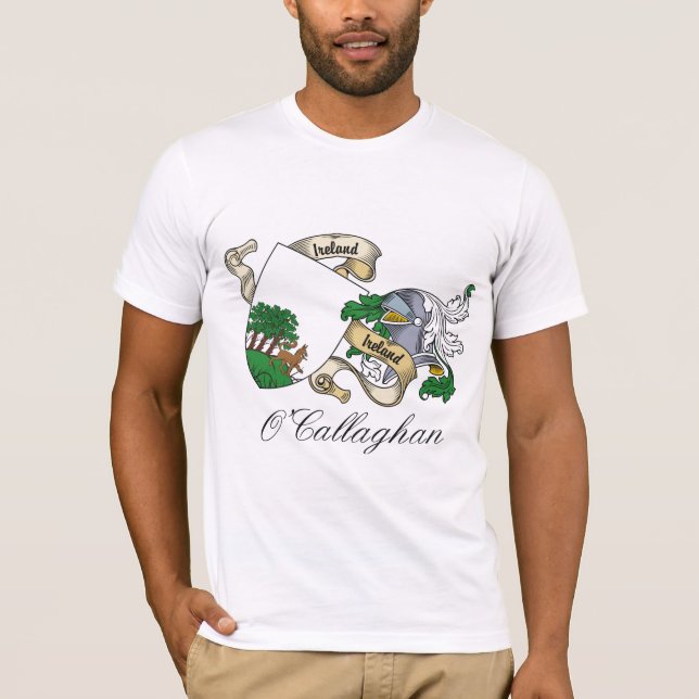 Camiseta Crista da família de O'Callaghan (Frente)