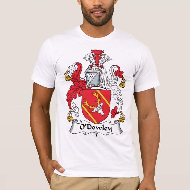 Camiseta Crista da família de O'Dowley (Frente)