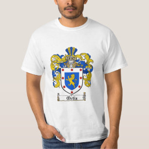 Camiseta Crista da família de Ortiz - brasão de Ortiz