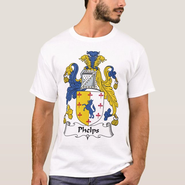 Camiseta Crista da família de Phelps (Frente)