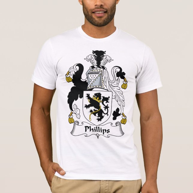 Camiseta Crista da família de Phillips (Frente)