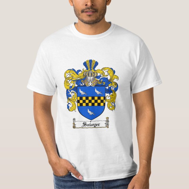 Camiseta Crista da família de Sawyer - brasão de Sawyer (Frente)