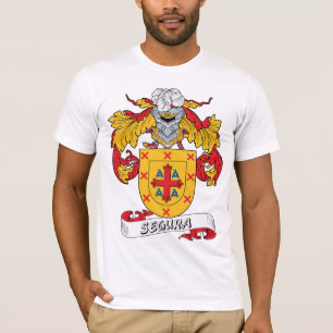 Camiseta Crista da família de Segura
