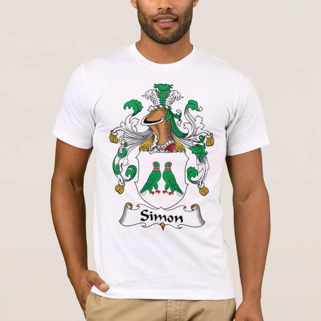 Camiseta Crista da família de Simon (Frente)