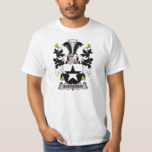 Camiseta Crista da família de Svendsen (Frente)