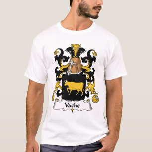 Camiseta Crista da família de Vache