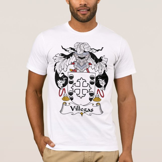 Camiseta Crista da família de Villegas (Frente)