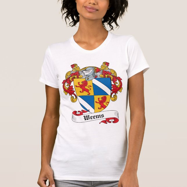 Camiseta Crista da família de Weems (Frente)