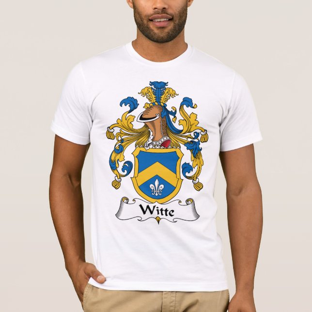 Camiseta Crista da família de Witte (Frente)
