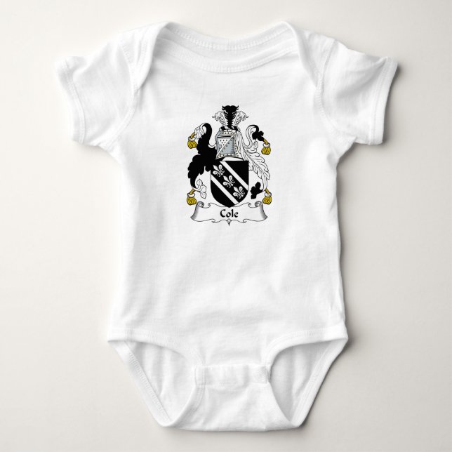 Camiseta Crista da família do Cole (Frente)