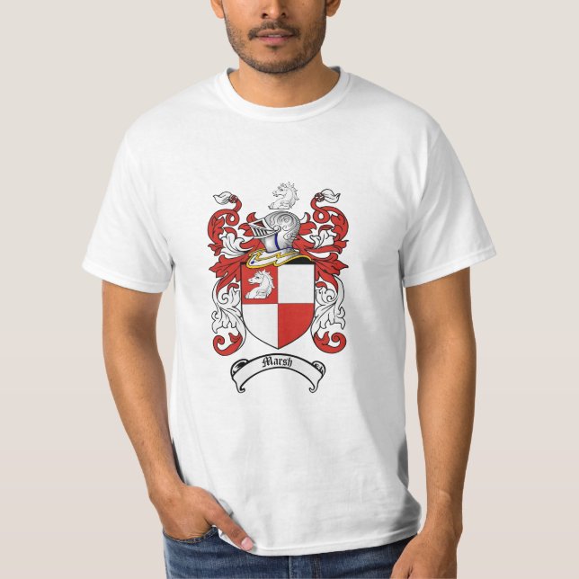 Camiseta Crista da família do pântano - brasão do pântano (Frente)