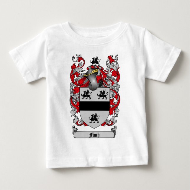 CAMISETA CRISTA DA FAMÍLIA DO PASSARINHO - BRASÃO DO (Frente)