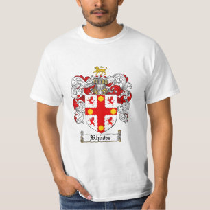 Camiseta Crista da família do Rodes - brasão do Rodes