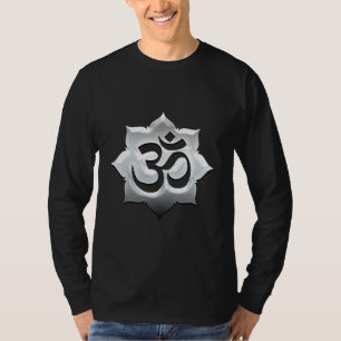 Camiseta Crista da ioga da espiritualidade de Lotus do