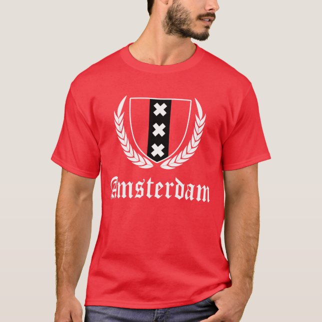 Camiseta Crista de Amsterdã (Frente)