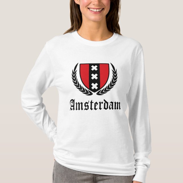 Camiseta Crista de Amsterdã (Frente)