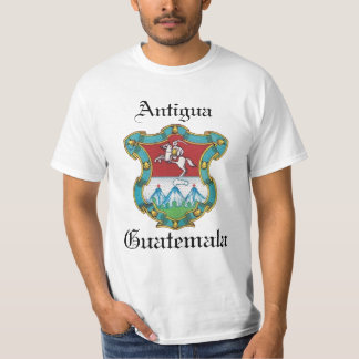 Camiseta Crista de Antígua a Cidade da Guatemala