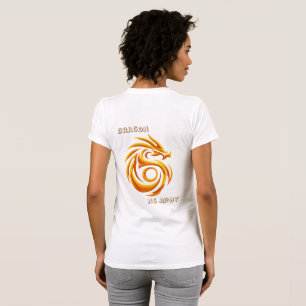 Camiseta Crista de Chama Tribal & Dragão Filipino